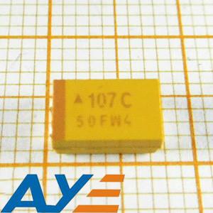 China 600 capacitor de tântalo contínuo TAJD107K016RNJ de MOhms SMD 100uf 16V à venda