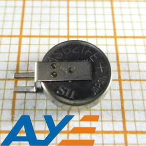 China Button Cell Holder MS621FE-FL11E 3.3V Rechargeable Button Battery 5.5mAH for sale