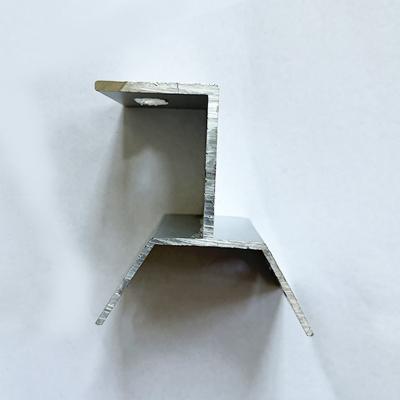 China Metal AL6005-T5 Solar Panel Mounting Clamps 2.6-5mm Thickness for sale
