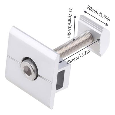 China 3.0mm-4.5mm Stainless Steel Solar Mounting Clamps High Performance for sale