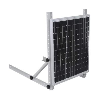 China Instalación fácil de las consolas de montaje ajustables del panel solar del OEM 150W en venta