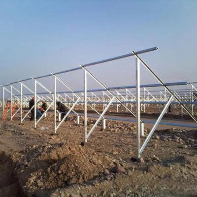 Chine Vis au sol ou cadre en métal de fondation en béton pour panneau solaire Al6005-T5 à vendre