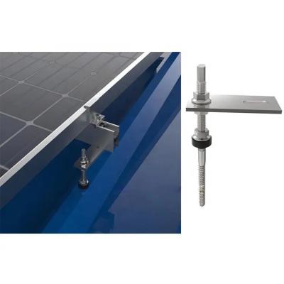 China ISO9001 atornilla el gancho solar del tejado de la instalación para el sistema de montaje solar en venta