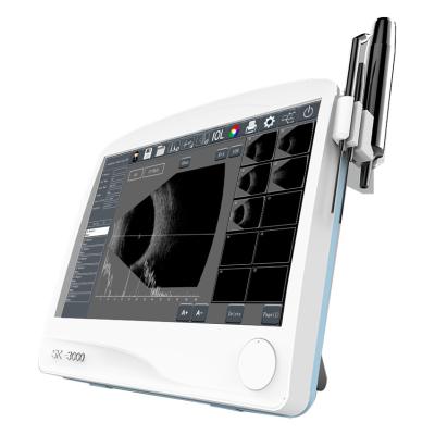 China SK-3000ABP Augenaugen-Ultraschall ein b-Scan-Biometer Pachymeter 12,1 Zoll Noten-Bildschirmanzeige Sony Duplicator zu verkaufen
