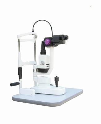 China Haag Streit Type Ophthalmic Slit Lamp With Halogen Lamp 2 Magnifications GD9052L for sale