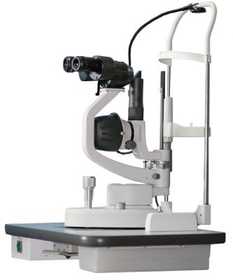 China Magnification 10X 20X Ophthalmic Slit Lamp 52 - 78mm Pupillary Adjustment GD9011 for sale