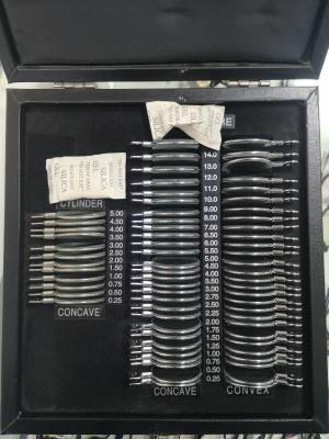 China JIANPENG Optometry Trial Lens 40PCS Aluminium Case Clinic Optometry Trial Lens Set Metal Rim Material Highly Durable for sale