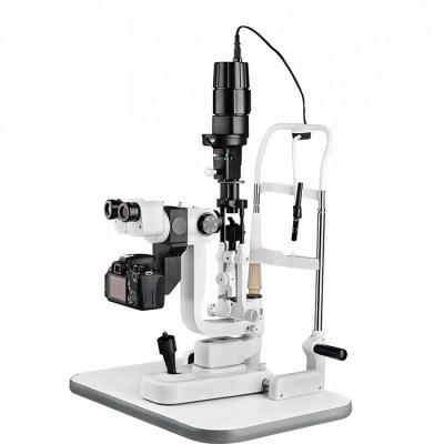 China 5 Magnifications Digital Data Portable Slit Lamp With Adaptor And Imaging Camera for sale