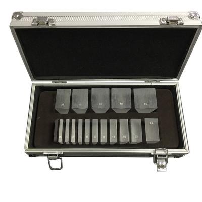 China 17pcs Glass K9 Ophthalmic Optical Prism Set With Aluminium Case for sale