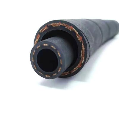 China Flexible Multi Purpose Rubber Hose Oil Return Pipe R3 R6 Fiber Braided Hydraulic Hose for sale