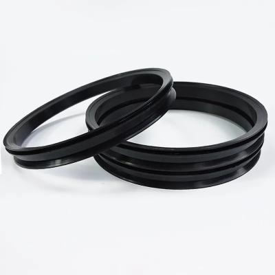 China V Type NBR FKM Rubber V Ring VS VA Water Pump Seals V Seal Rotary Shaft Seal Ring for sale