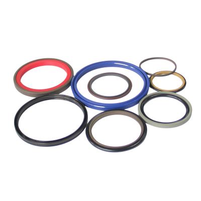 China Hydraulic Cylinder Oil Piston Seal Rubber PTFE Asymmetric Rod Seals for sale