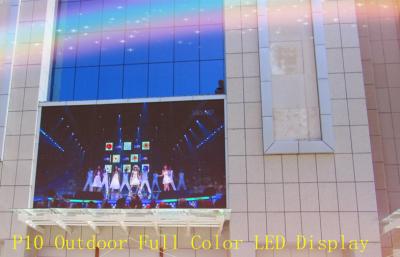 Китай На открытом воздухе цвет приведенный П10 дисплея Ргб модуля полный Смд привел экран 160*160мм продается
