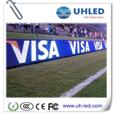 China Football Stadium Perimeter Led Screen P8 For Sports , SMD3535 LED Display for sale