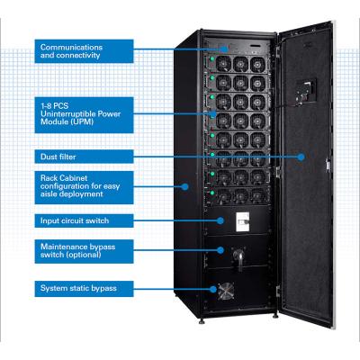 China Eaton Brand Online 93PR series UPS eaton 10 kva  power supply with three phase output for office compute à venda
