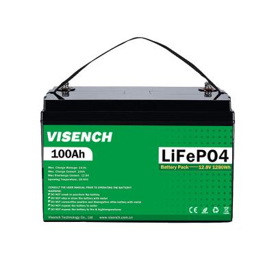China Lifepo4 12V 50Ah 100Ah 150Ah 200Ah 300Ah 400Ah Battery Lithium Ion Rv Energy Storage Lithium Iron Phosphate Battery Pack à venda