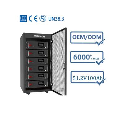 China High Voltage 100kwh 200kwh 500kwh Battery container super capacity Lifepo4 Rack Mounted Solar Energy Storage Battery Pack à venda