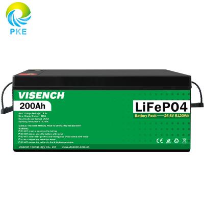 China Visench Direct factory  Lithium 12V 24V 100 ah lithium battery  Deep 6000 Cycles with BMS for solar inverter energy storage syst à venda