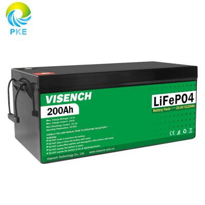 China Visench Direct factory  rack mount lifepo4 battery solar battery 30 kwh with BMS for solar inverter energy storage system à venda