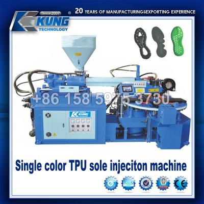 China 6 Station TPU Outsole Shoe Sole Injection Machine Rotary for sale
