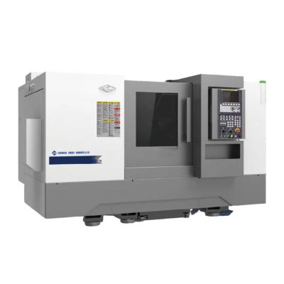 China SMTCL CNC Turning Center Milling Machine HTC40E Slant Bed CNC Lathe Machine For Metal for sale