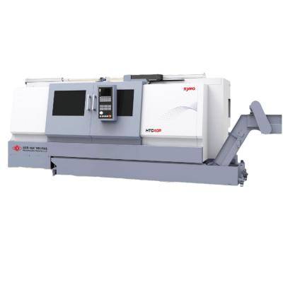China HTC40P Slant Bed Lathe CNC Milling Machines CNC Turning Center 3 Axis For Steel for sale