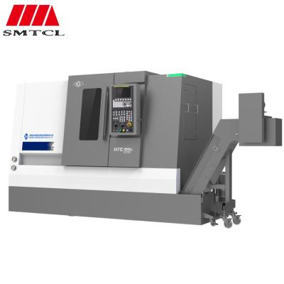中国 SMTCL CNC Lathe Mill Combo Machine HTC40Hm BMT55 Driven Turret Horizontal CNC Turning Center 販売のため