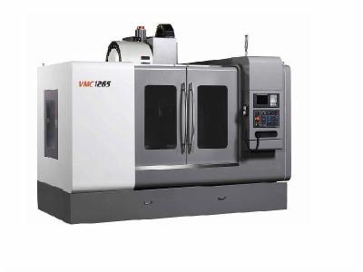 China 6000rpm 3 Axis Vertical Machining Center VMC 1265 650*1400mm Work table for sale