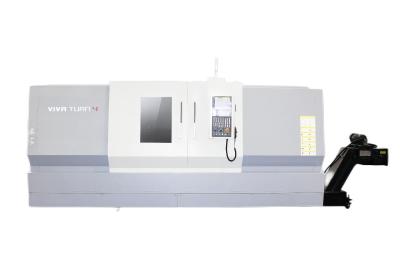China Horizontaler Schrägen-Bett CNC drechseln hohe Starrheit 35 VIVA T4S - Geschwindigkeit der Spindel 3000r/min zu verkaufen