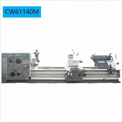 China Heavy Duty Metal Work Lathe Machine Horizontal Manual CW61140M CW62140M for sale