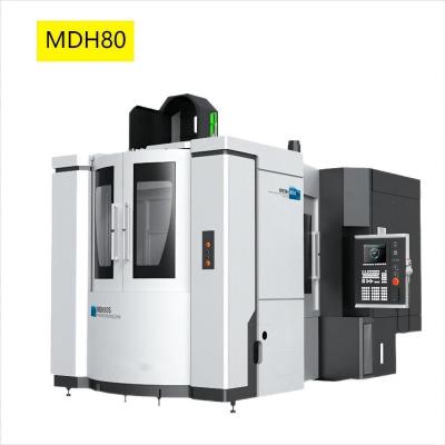 China MDH-80 Automatic CNC Milling Machine 2 Pallet Horizontal Heavy Duty for sale