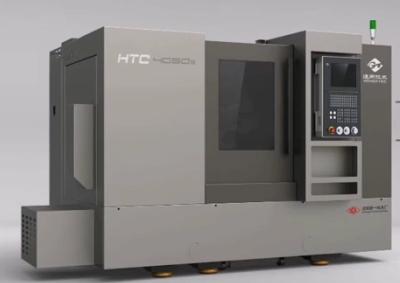 China Grado inclinado horizontal HTC4050S de la máquina 45 del torno del CNC de la cama en venta