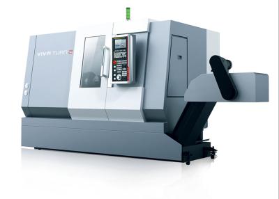 China T21000 Slant Bed Horizontal CNC Lathe Machine FANUC GSK Control for sale
