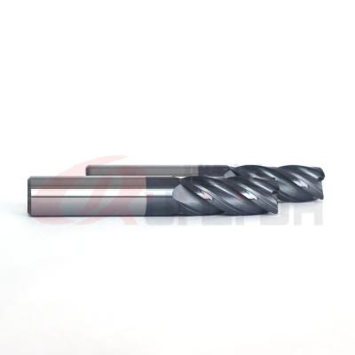China flauta de canto 12mm do cortador 4 do moinho de extremidade do raio de 3/16