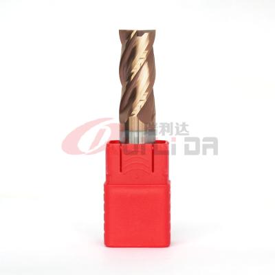 China 20mm 1“ Stevige Molen 25mm van het Carbidebeëindigen Vierkante 4 Fluiten Te koop