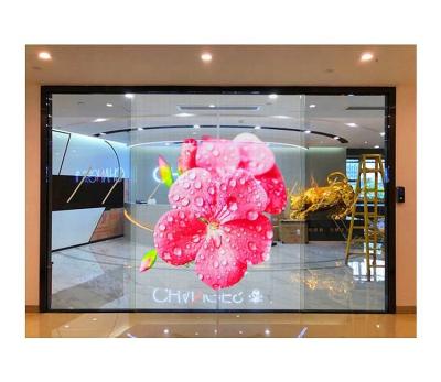 China SDK Indoor Transparent See Through Led Screen Curtain P3.91-P7.81 for sale