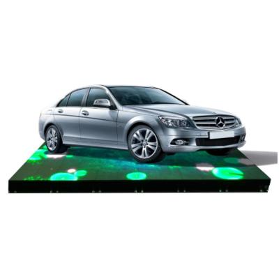 China 3.9mm Interactive Led Screen Floor Tiles Indoor Use 1000x500mm for sale