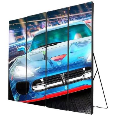 China P2 P2.5 P3 HDMI Smart Led Poster Illuminated Poster Display Wifi 4G for sale