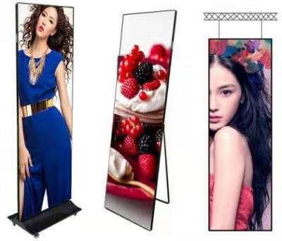 China ODM Indoor Advertising Led Light Poster P2.5 P3 Smart Led Poster for sale