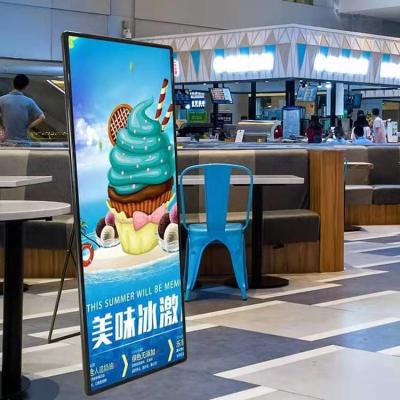 China Longvison Commercial Smart Led Poster Display 1000nits for Advertising for sale