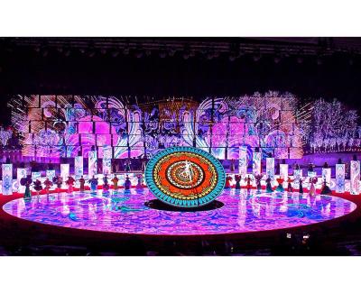 China Interactive Portable Dance Led Floor Tiles Screen P3.91 P4.81 P6.25 for sale