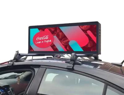 China Outdoor Taxi Display Advertising Sign P5 Roof Led OEM for sale