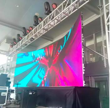 China P3.9 P4.8 LED Video Wall For Stage , Rental Outdoor Large LED Screen Panel for sale