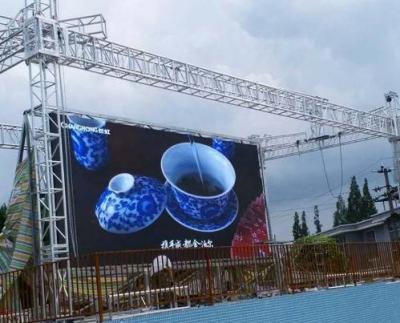 Китай 500x500 Cabinet Hanging LED Video Wall outdoor P2.6 P3.91 P4.81 продается
