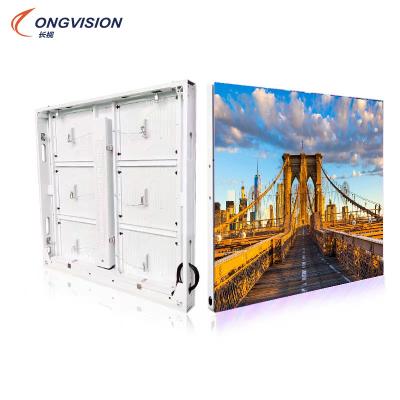 中国 3840Hz屋外のデジタル表示装置板フル カラーの継ぎ目が無いビデオ壁 販売のため