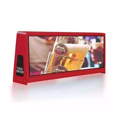China Waterproof Full Color 3840HZ Taxi Top Led Display Advertising Video Wall for sale