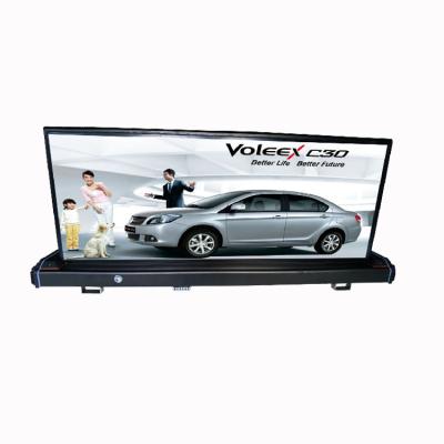 China Programmable Rolling 3840HZ Car Led Sign Display Information Showing for sale