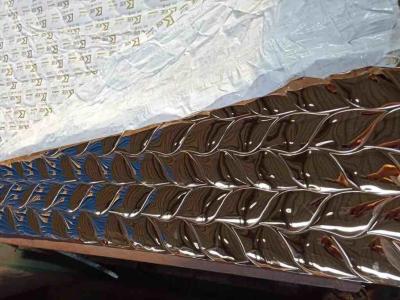China 304 316l Grade Hammered Pattern Metal Sheet 1219*2438mm Stainless Steel Sheet for sale