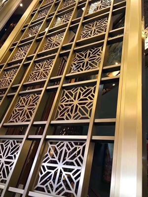 China Stainless Steel Laser Cut Metal Screens Manufacturer In Foshan China for sale