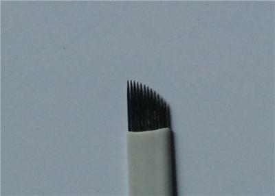 China Eyebrow Embroidery Tattoo Microblading Needles , Permanent Makeup Tattoo Blade for sale